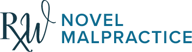 Novel Malpractice Logo Ronda Wells